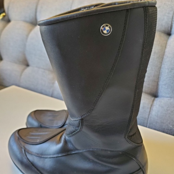 ⚡SOLD⚡ BMW Women's Mottorad Gore-tex GTX Motorcycle Leather Boots - Made in Ita… - Picture 7 of 15